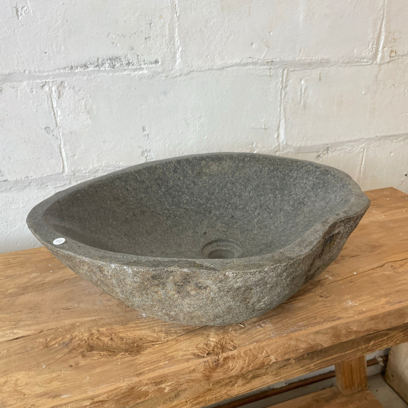 River stone basin – 52 x 40 x 15cm – Paradise Living Co.