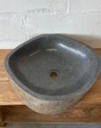 River stone basin – 53.5 x 44.5 x 15.5cm – Paradise Living Co.