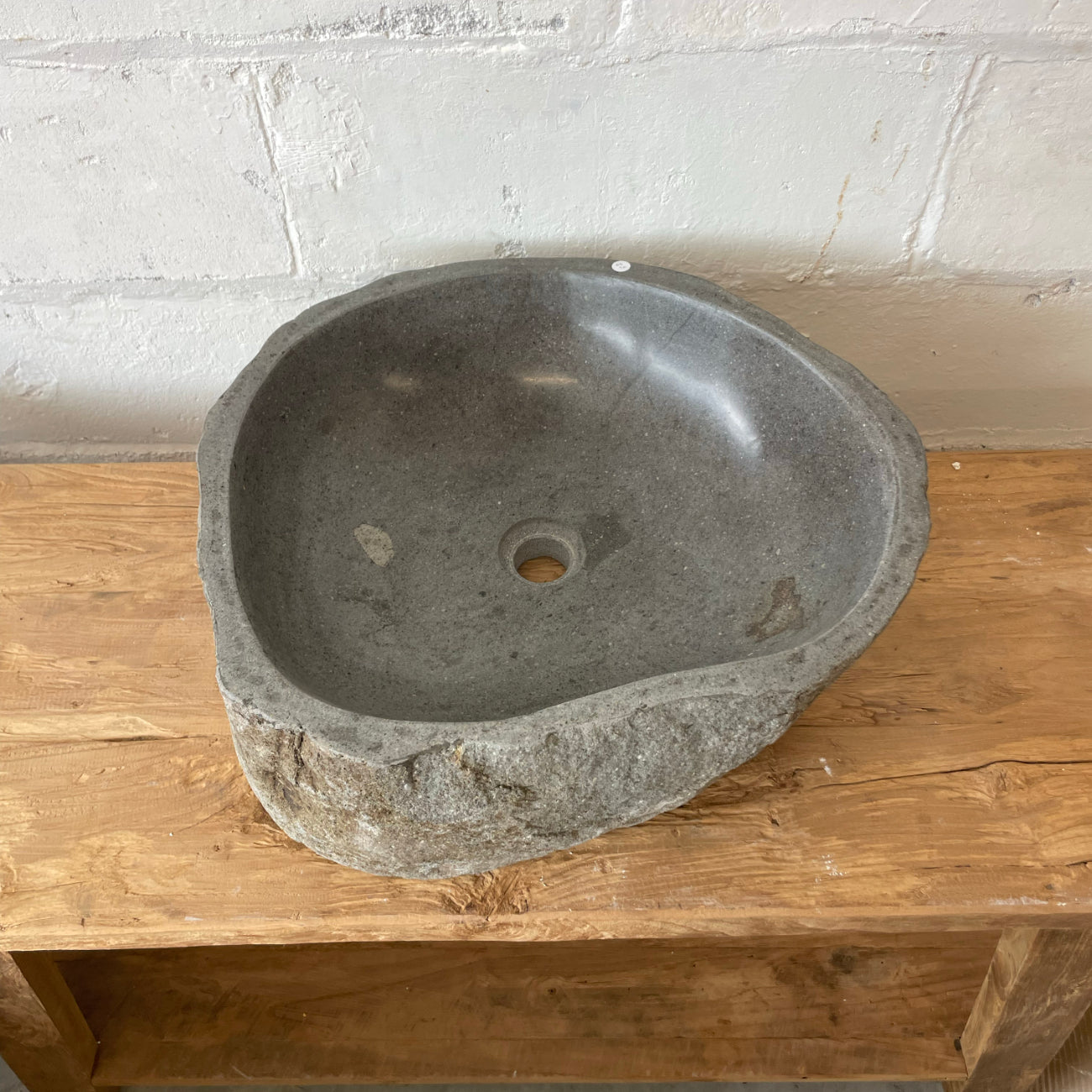 River stone basin – 49 x 44.5 x 16cm – Paradise Living Co.