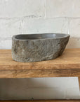 River stone basin – 49 x 44.5 x 16cm – Paradise Living Co.
