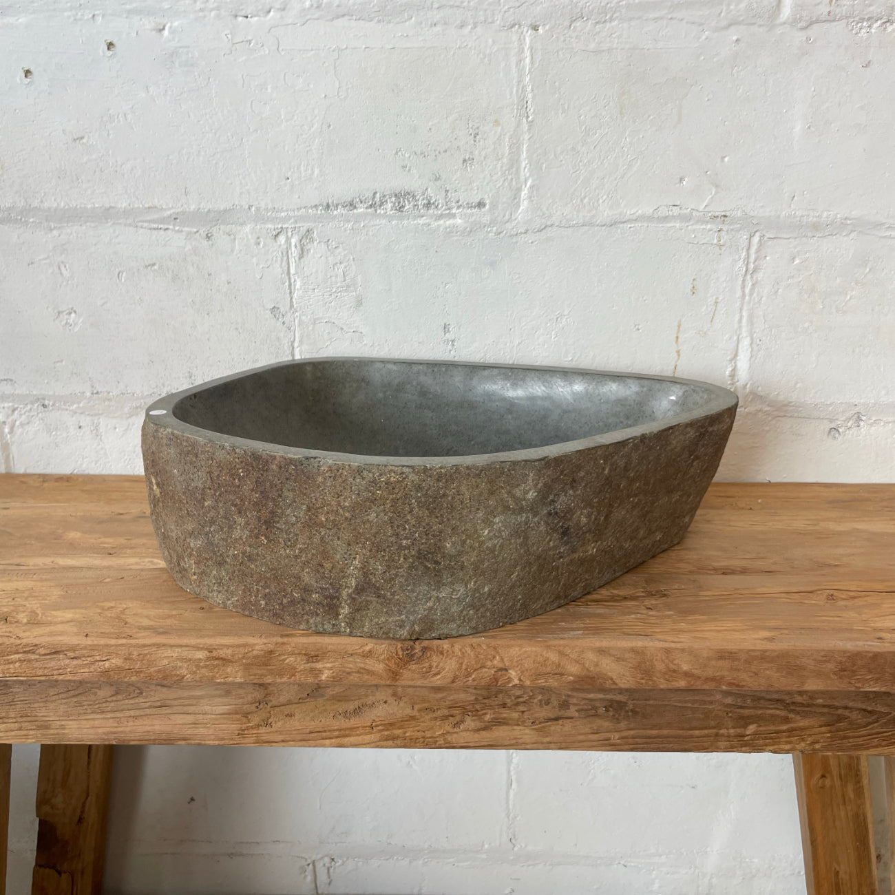 River stone basin – 54 x 42 x 15cm – Paradise Living Co.
