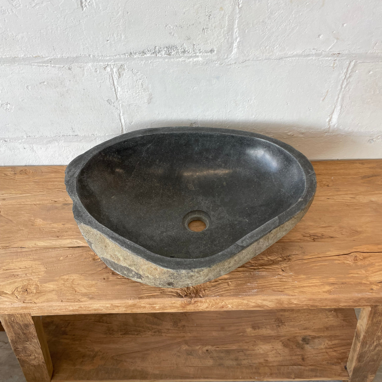 River stone basin – 53 x 38 x 14.5cm – Paradise Living Co.
