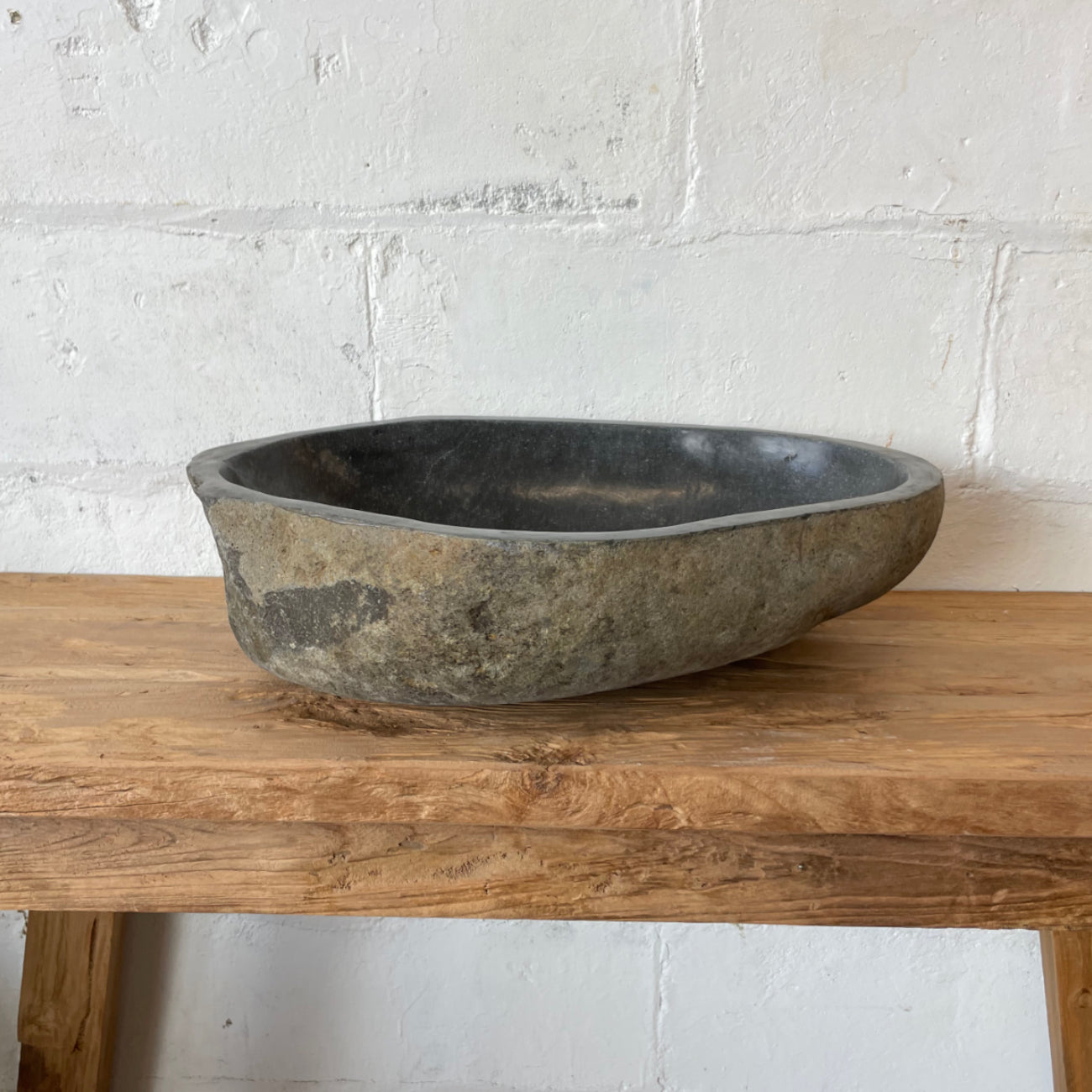 River stone basin – 53 x 38 x 14.5cm – Paradise Living Co.