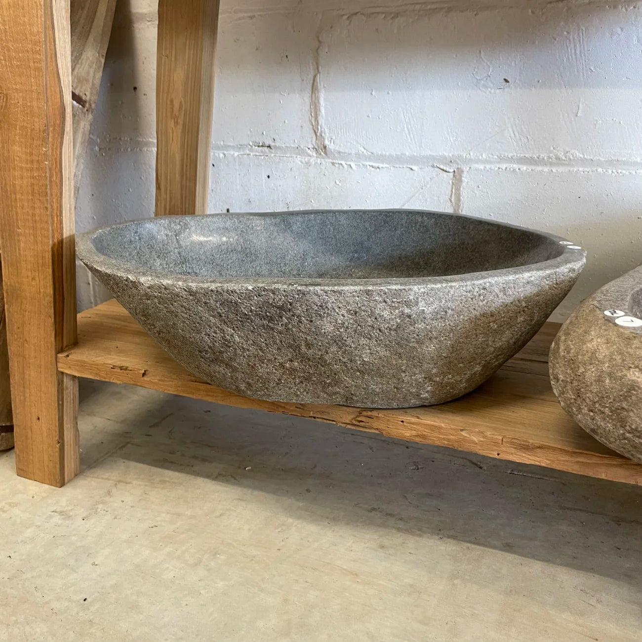 River stone basin – 57 x 39 x 15cm – Paradise Living Co.