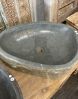 River stone basin – 59 x 42 x 15cm – Paradise Living Co.
