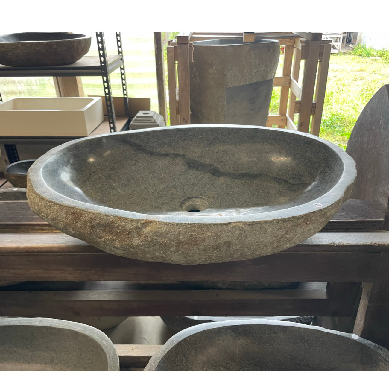 River stone basin – Paradise Living Co.