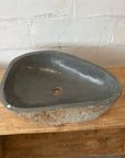 River stone basin – 60 x 42 x 15cm – Paradise Living Co.