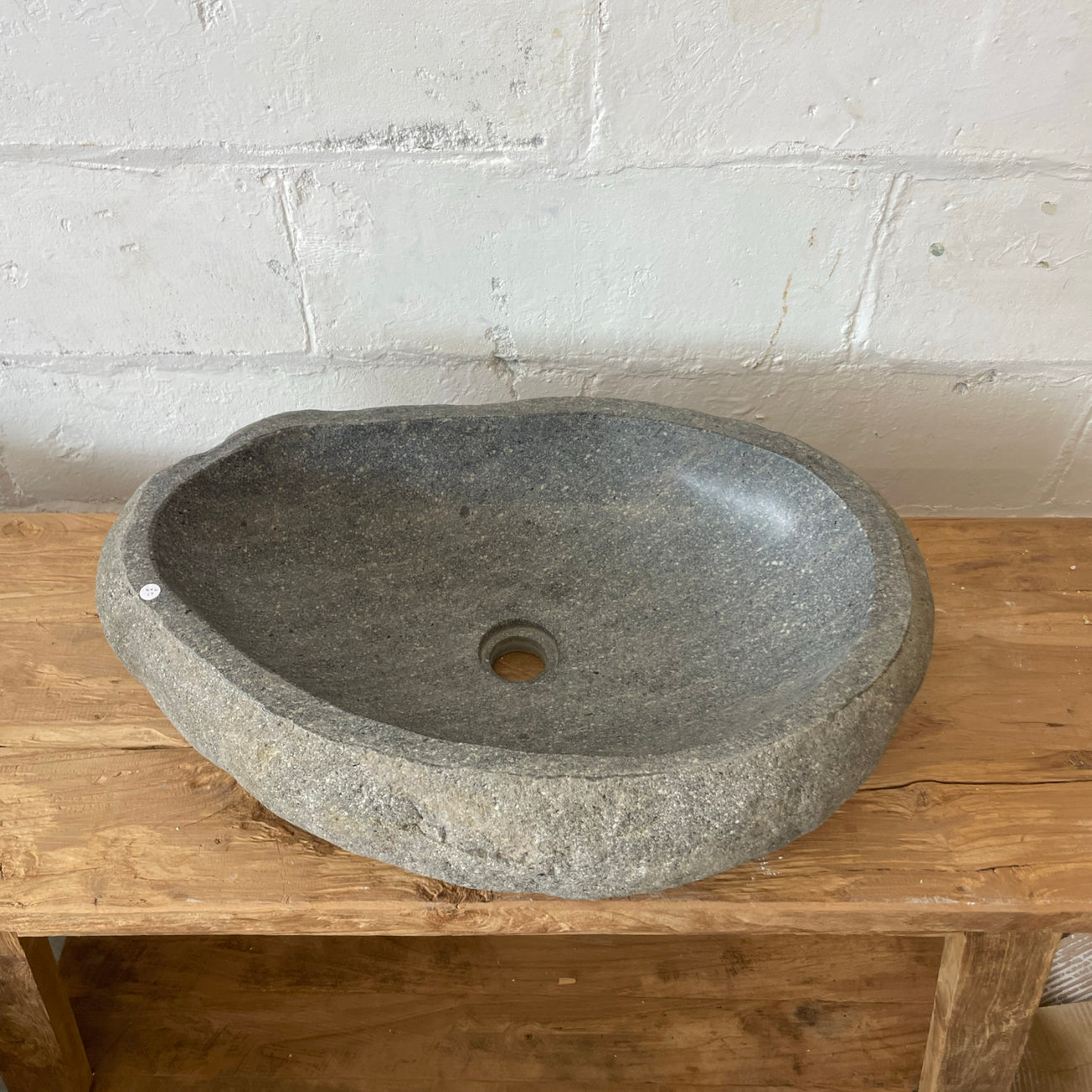 River stone basin – 65 x 43 x 16cm – Paradise Living Co.