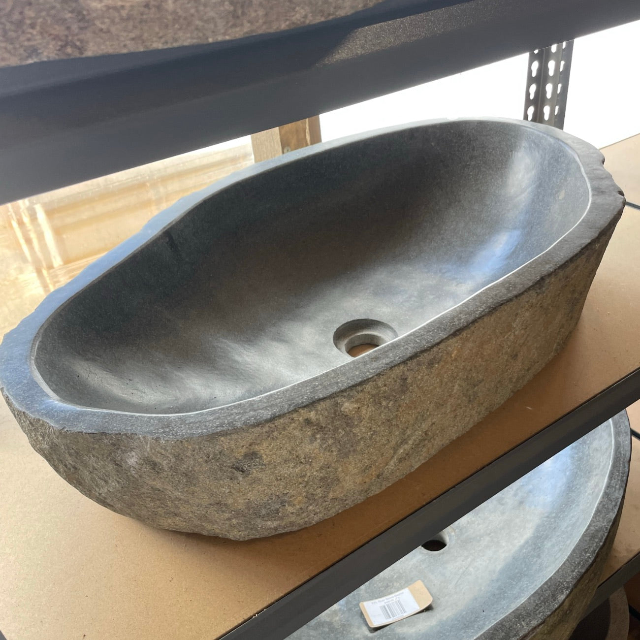 River stone basin – 64 x 37.5 x 16cm – Paradise Living Co.