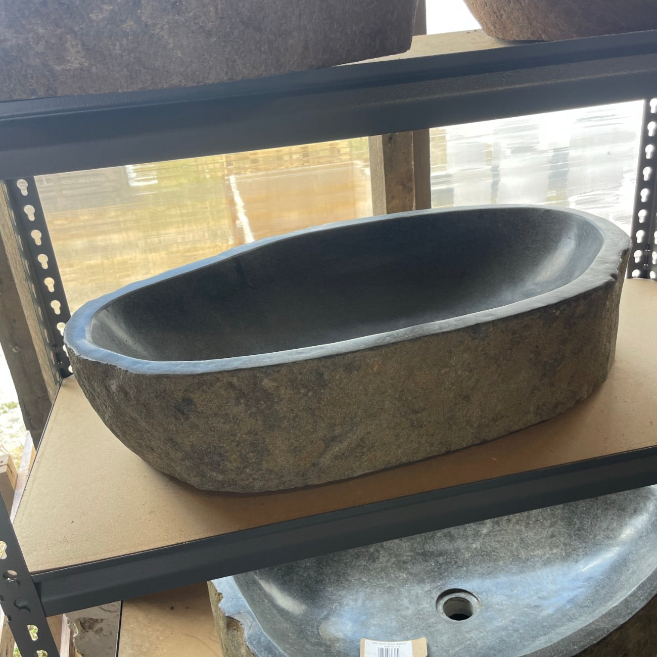 River stone basin – 64 x 37.5 x 16cm – Paradise Living Co.
