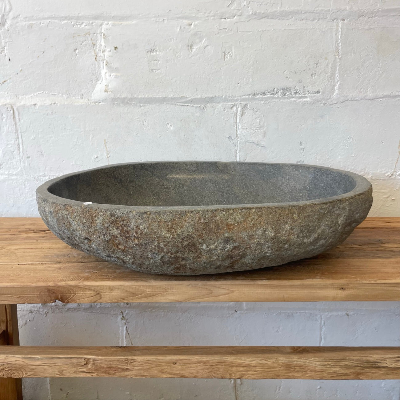 River stone basin – 66.5 x 47.5 x 15cm – Paradise Living Co.