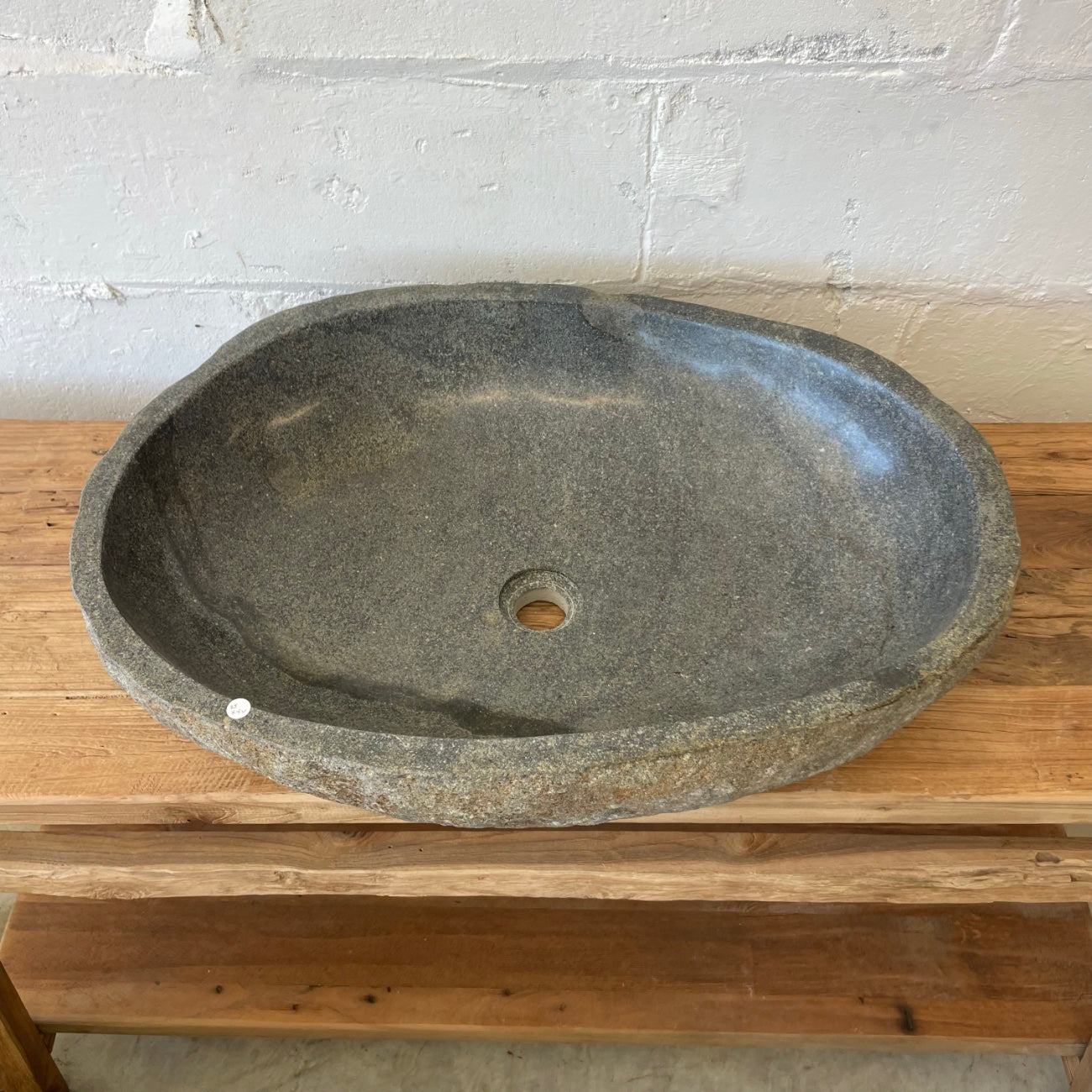 River stone basin – 66.5 x 47.5 x 15cm – Paradise Living Co.