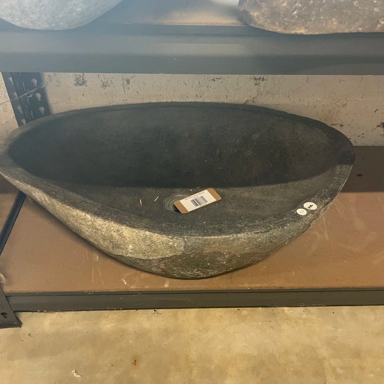 River stone basin – 65 x 43.5 x 15cm – Paradise Living Co.