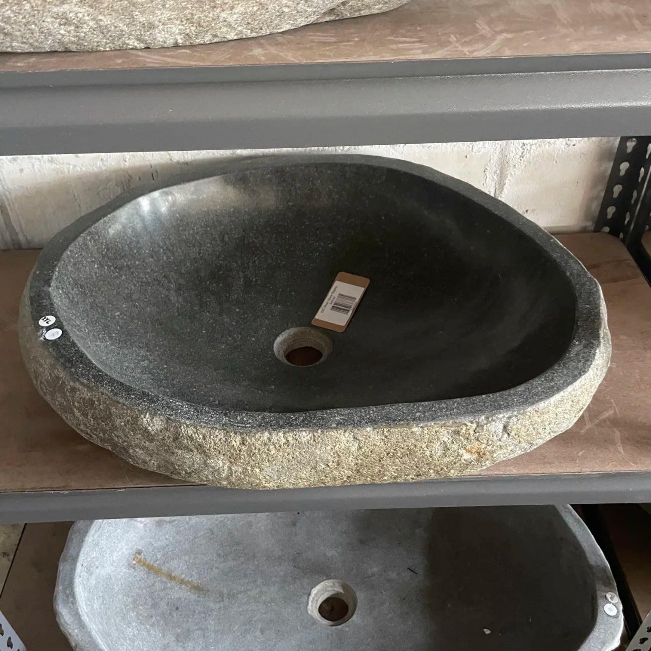 River stone basin – 60 x 46 x 14cm – Paradise Living Co.