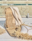 Natural Rattan Beach Lounger | Made To Order