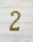 Brass House Numbers