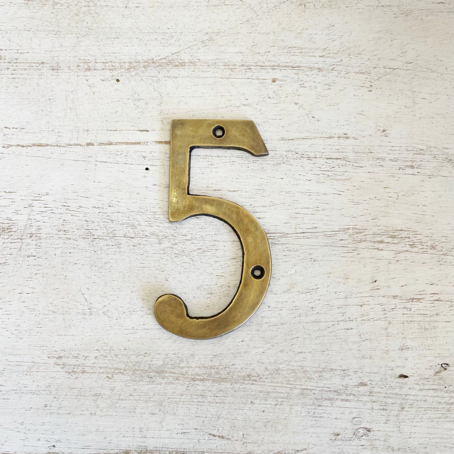 Brass House Numbers