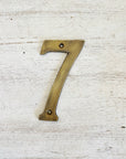 Brass House Numbers