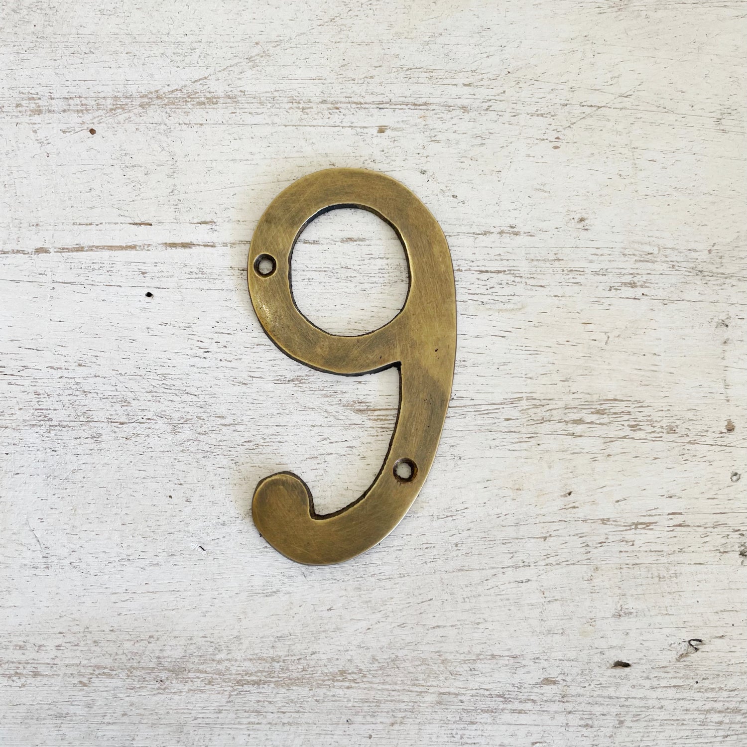 Brass House Numbers
