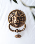 Brass Lion Door Knocker | Made To Order