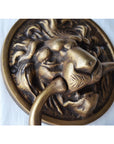 Brass Lion Door Knocker | Made To Order