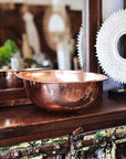 Copper basin – round – Paradise Living Co.