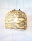 Small Sway Rattan Pendant | Made To Order