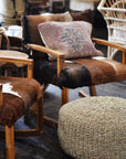 Goat Hide Rocking Chair | Made To Order