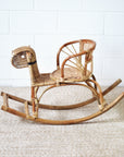 Little One Kids Rattan Rocking Horse | Made To Order