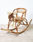 Little One Kids Rattan Rocking Horse | Made To Order