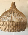 Medium Natural Dune Rattan Pendant