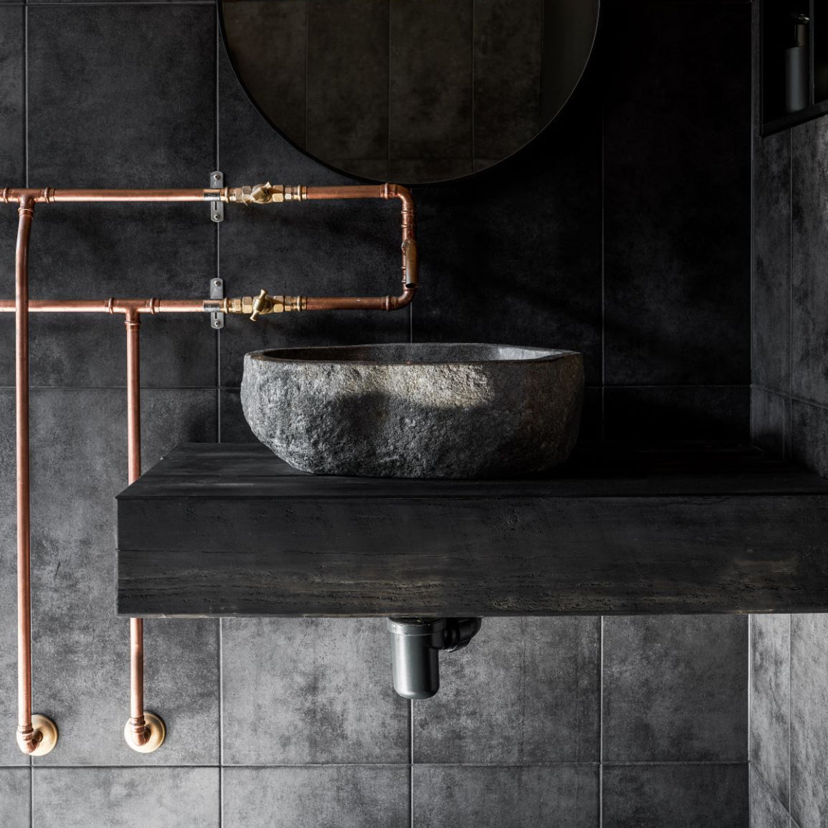 River stone basin – Paradise Living Co.