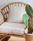 Natural Bangalow Split Cane Single Lounge | Made To Order