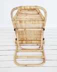 Natural Rattan Beach Lounger | Made To Order