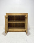 Natural Teak Vanity - 90cm Length