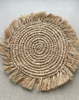 Natural Woven Raffia Placemat