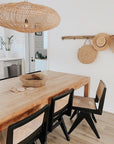 Nevada Rattan Pendant 90cm Dia | Made To Order