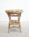 Rattan Padar Side Table | Made To Order