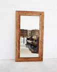 Rustic Teak Full Length Mirror 100x180cm