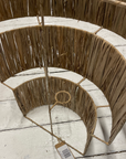 Raffia Tier Wall Light | Made To Order