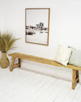 Rustic Teak Bench Seat 250cm