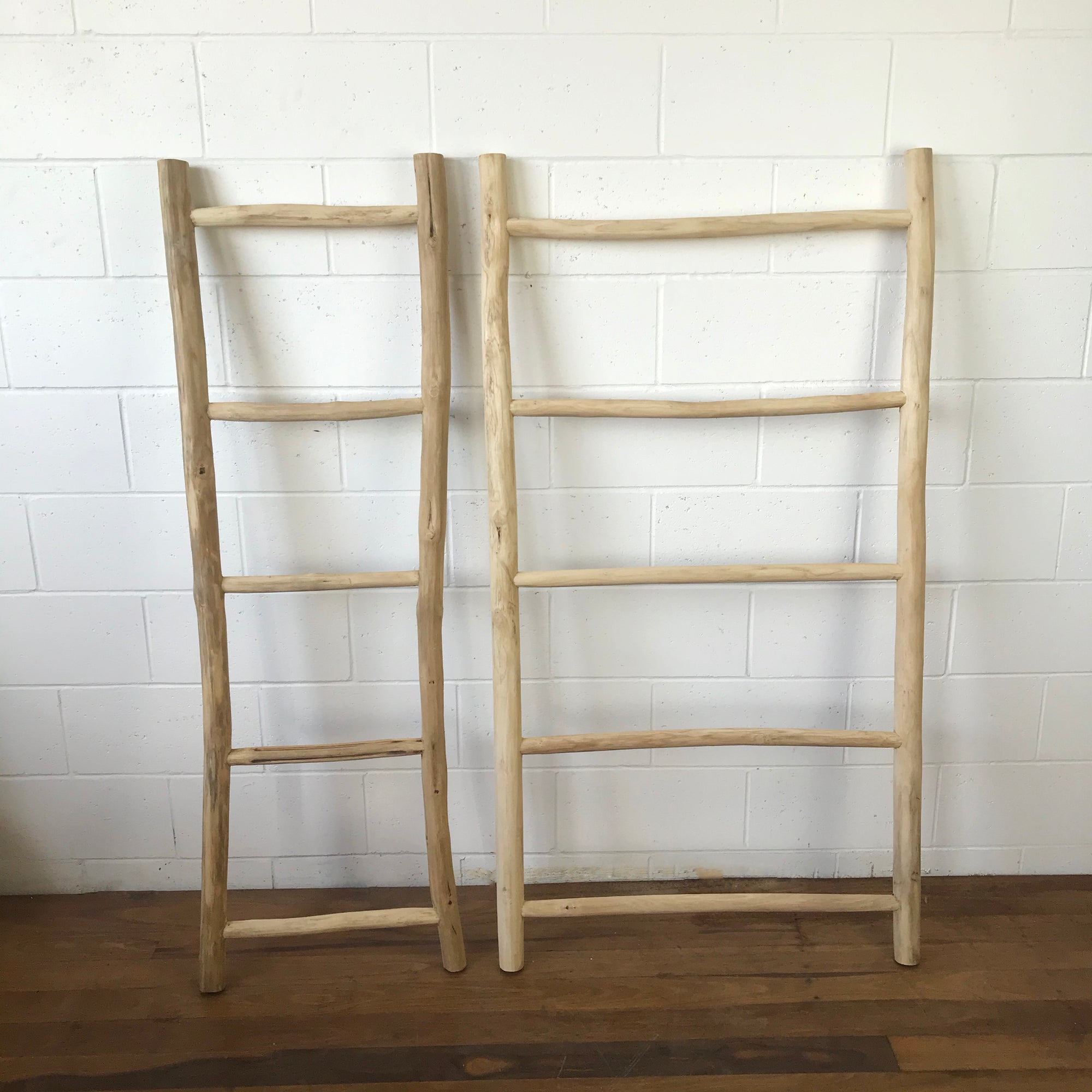 Large Cabana Teak Ladder