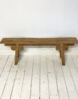 Sol Rustic Teak Bench Seat 140cm