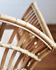Natural Bangalow Split Cane Single Lounge | Made To Order