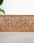 Taman Natural Carved Teak Sideboard - 150cm Length | Made To Order