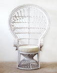 White Classic Peacock Chair